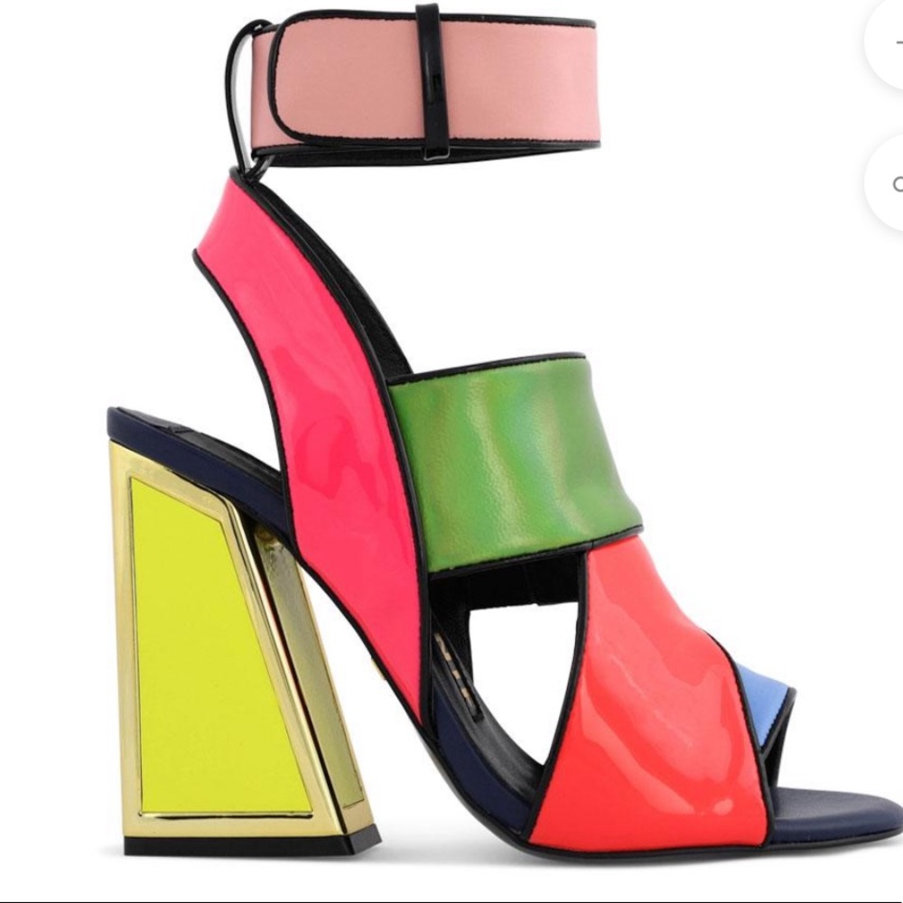 Kat Maconie Wendy Multibrights Heels - used 2x. Size big for me.